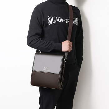 Muška torba preko ramena — urbana jednostavnost, tkanina visoke kvalitete, poliester podstava, otporna na habanje, proširiva, smanjenje opterećenja