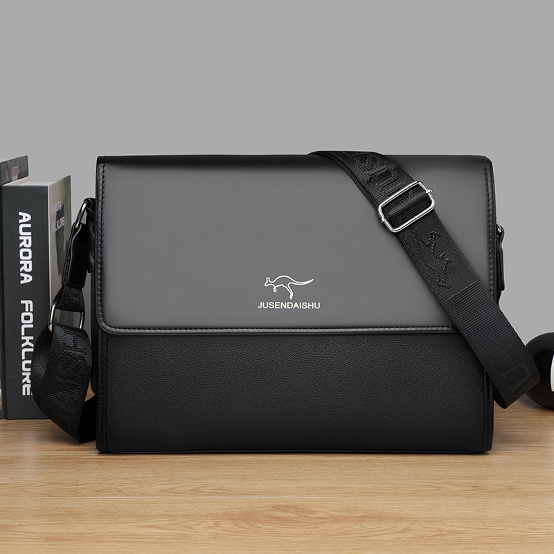 Muška torba preko ramena — urbana jednostavnost, tkanina visoke kvalitete, poliester podstava, otporna na habanje, proširiva, smanjenje opterećenja