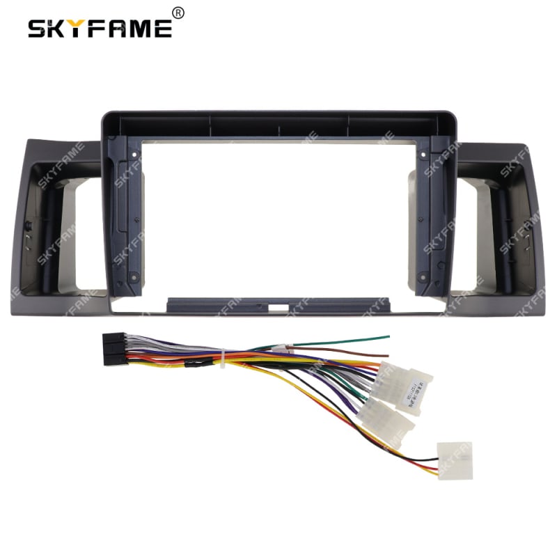 Ramă panou bord auto SKYFAME GELLY1219, cadru pentru monitor TFT LED IPS, 12V, 200W, 2,5kg, componente plastice