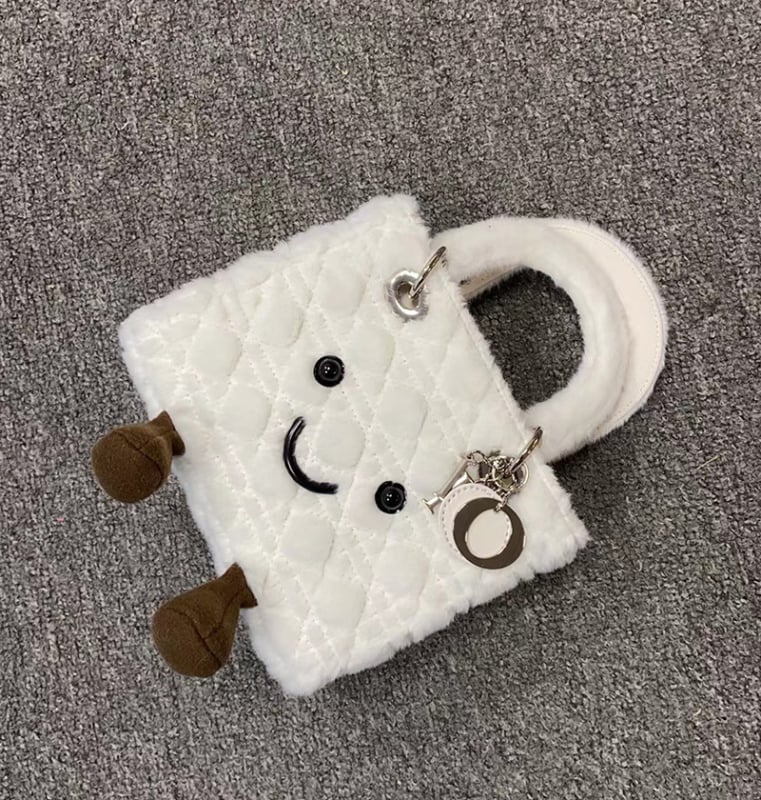 Чанта за кукли в Jelly стил, градски стил, от слама, bucket форма, с връзка