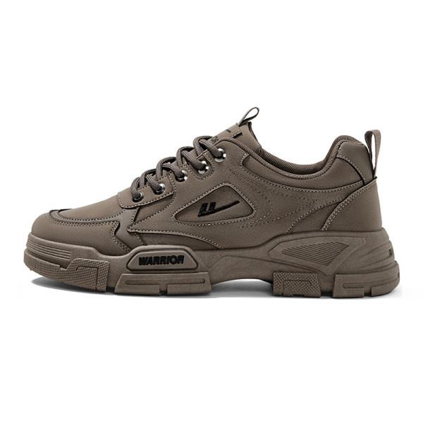 Мартин обувки за мъже — зима, предно връзване, горна синтетична кожа, подметка PVC, дебел ток 3–5 см