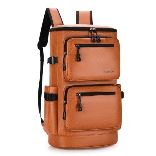 Unisex višenamjenska putna torba - PU materijal, kapacitet 20–35 L, za 16-inčni prijenosno računalo, poliester podstava, zakrivljeni ramenski remen, poslovni putnički stil