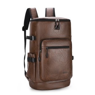 Unisex višenamjenska putna torba - PU materijal, kapacitet 20–35 L, za 16-inčni prijenosno računalo, poliester podstava, zakrivljeni ramenski remen, poslovni putnički stil