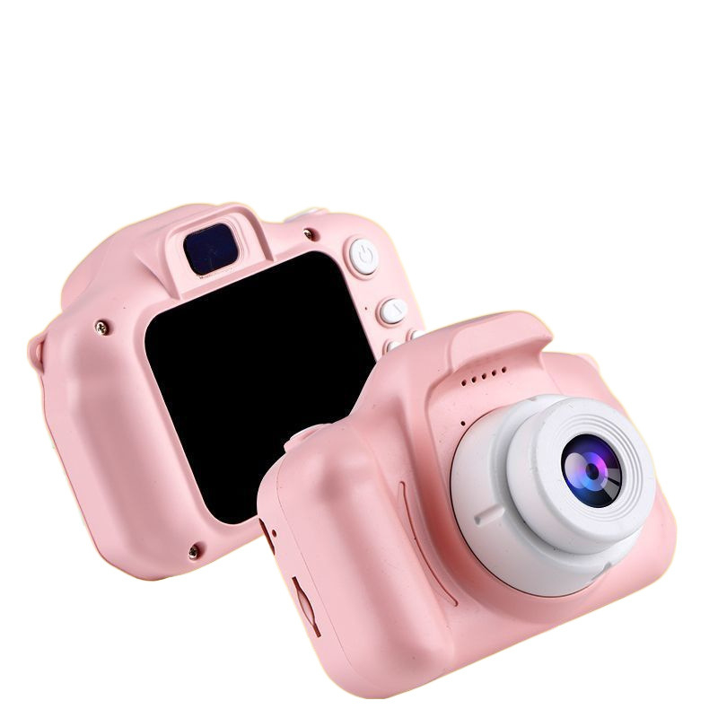 HD dviejų kamerų skaitmeninė kamera, nuotraukų perdavimas į išmanųjį telefoną, lengvas plastikinis korpusas, vaizdo stabilizavimas universitetų kelionėms