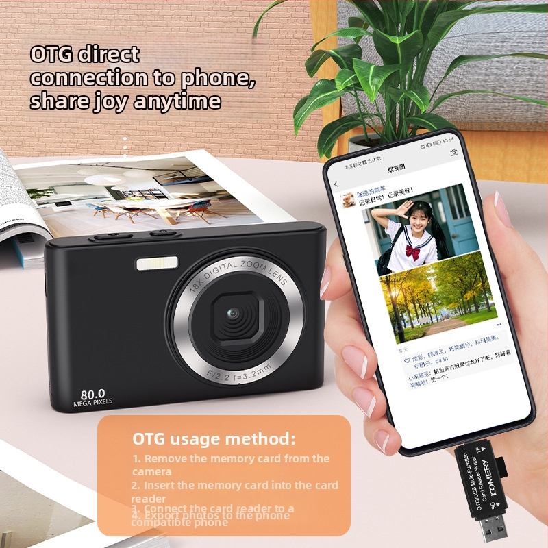 Kompaktne digikaamera C6a, CMOSS sensor 1/1.8 tolli, 24 MP+, 2,8-tolline LCD-ekraan, 18x digitaalne zoom, periskoop objektiiv