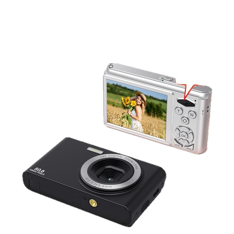 Kompakti digitalinė kamera C6a, CMOSS jutiklis 1/1.8'', 24 MP+, 2,8 colių LCD, 18x skaitmeninis priartinimas, periskopinis objektyvas