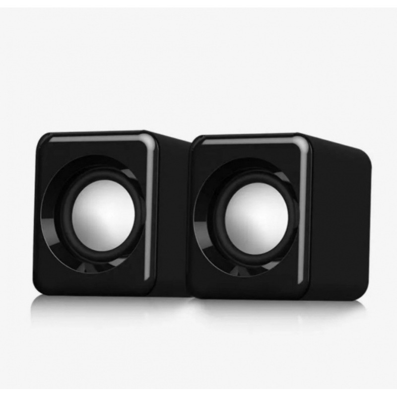 Boxe pentru calculator desktop, 2 difuzoare, alimentare USB, intrare 3.5 mm, Bluetooth 5.0, interval de frecvență 100 Hz–20 kHz