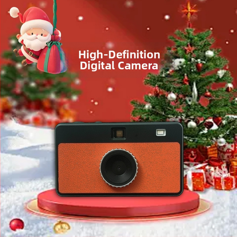 Skaitmeninė kamera studentams su 3× optiniu priartinimu, grožio selfi režimas, pritaikomas logotipo raštas, dovana gimtadienio proga