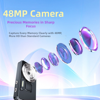 Skaitmeninė kamera A56, 1080P, be optinio priartinimo, TF atmintis, 2024 leidimas