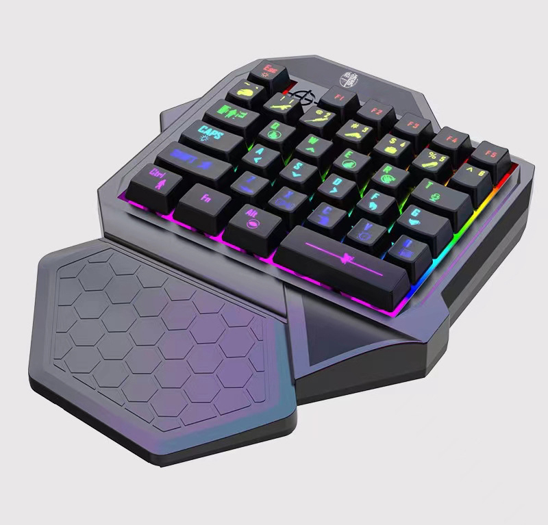 Drôtová herná klávesnica, 35 kláves, X architektúra, RGB podsvietenie, vodotesná