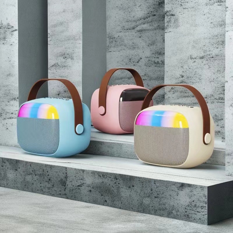 Bluetooth zvučnik s integriranim i odvojivim mikrofonom za kućnu i vanjsku upotrebu — 5W, Bluetooth 5.3, 100Hz–20kHz, domet 10m, ugrađena baterija 1000–1200mAh