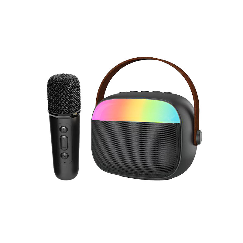 Bluetooth zvučnik s integriranim i odvojivim mikrofonom za kućnu i vanjsku upotrebu — 5W, Bluetooth 5.3, 100Hz–20kHz, domet 10m, ugrađena baterija 1000–1200mAh