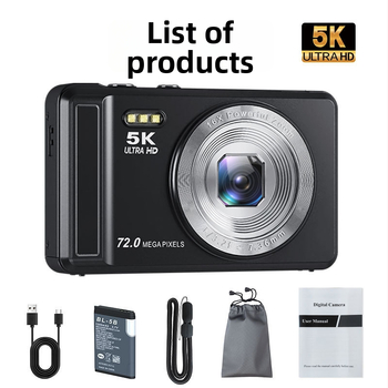 CCD skaitmeninė kamera su 16x skaitmeniniu priartinimu, 16 MP jutiklis, 4608x2560 raiška, 2,8 colio LCD, USB 2.0