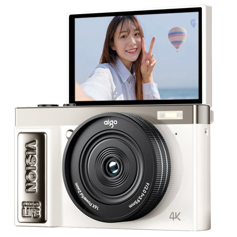 Patriotism E9 be veidrodinės kameros su 3,0 colių LCD, 20x optinis priartinimas, CMOS jutiklis — pradedantiesiems