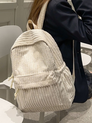 Corduroy hátizsák 14 hüvelykes laptophoz, 20–35L, légáteresztő, szabadidős utazás