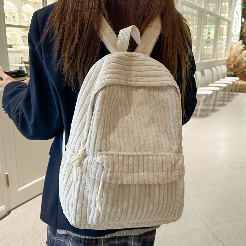 Corduroy hátizsák 14 hüvelykes laptophoz, 20–35L, légáteresztő, szabadidős utazás