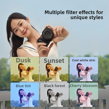 Bez ogledala digitalni fotoaparat za putovanja i selfije, 12–14 MP CMOS senzor 2/3 inča, 2,8 inča LCD zaslon, elektronička stabilizacija slike, USB 2.0