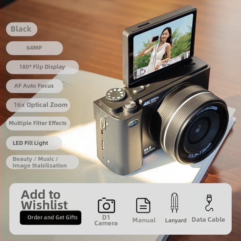 Bez ogledala digitalni fotoaparat za putovanja i selfije, 12–14 MP CMOS senzor 2/3 inča, 2,8 inča LCD zaslon, elektronička stabilizacija slike, USB 2.0