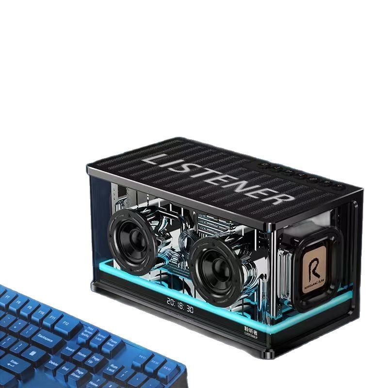 Visokoučinkoviti gaming Bluetooth zvučnik s subwooferom, Bluetooth 5.3, 40W, ugrađena 6000mAh baterija, 100Hz-20kHz, IPX4