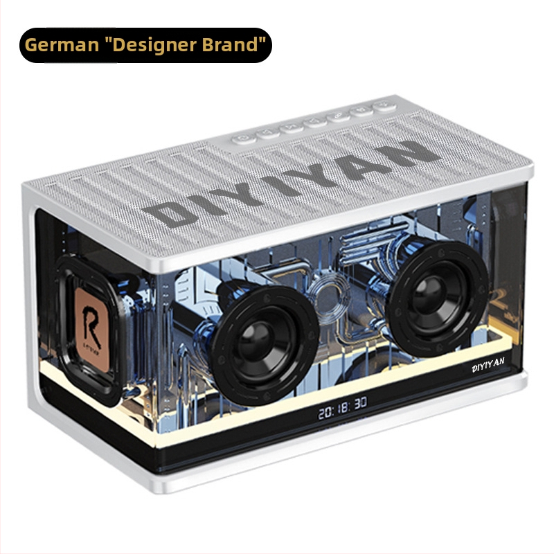Visokoučinkoviti gaming Bluetooth zvučnik s subwooferom, Bluetooth 5.3, 40W, ugrađena 6000mAh baterija, 100Hz-20kHz, IPX4