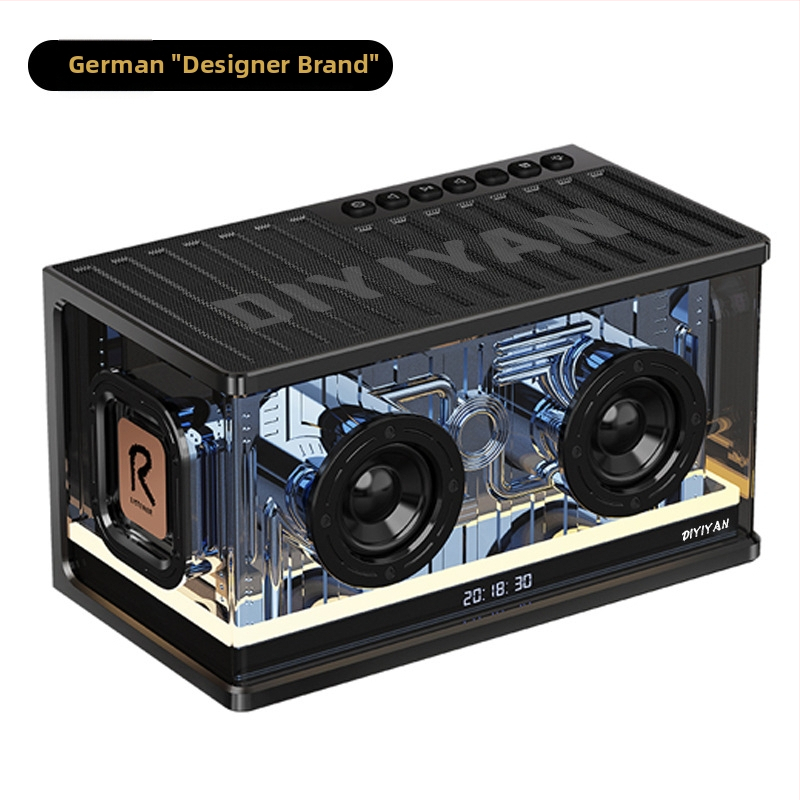Visokoučinkoviti gaming Bluetooth zvučnik s subwooferom, Bluetooth 5.3, 40W, ugrađena 6000mAh baterija, 100Hz-20kHz, IPX4