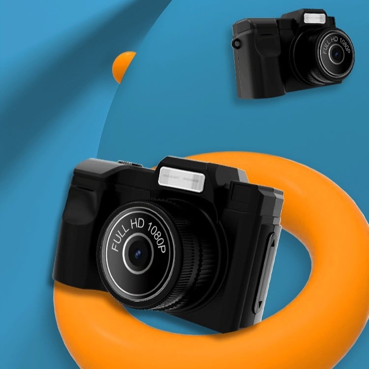 D7 kompakti digitalinė kamera su CMOS 24MP, 16x optinis priartinimas, periskopo objektyvas, skaitmeninė vaizdo stabilizacija, USB 2.0