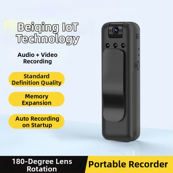 Kamera nosená na tele pre políciu s 3CCD senzorom, 720p video, 1,5 palcový LCD, microSD úložisko