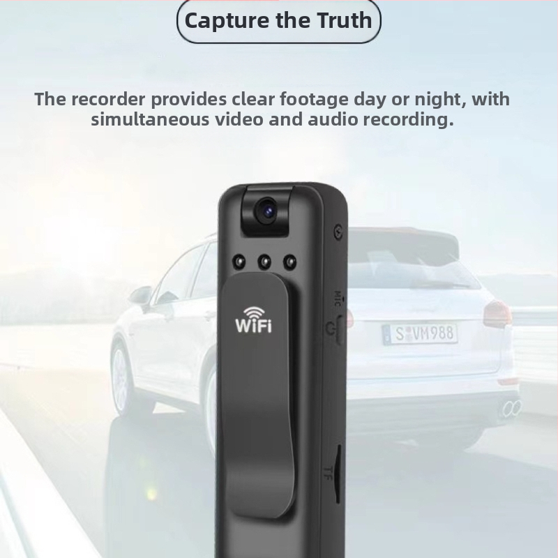 Kamera nosená na tele pre políciu s 3CCD senzorom, 720p video, 1,5 palcový LCD, microSD úložisko