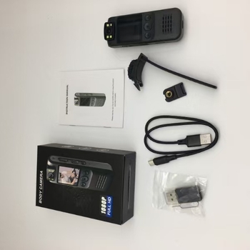 VD01 Cameră de acțiune cu înregistrare audio, LCD de 1,54 inch, obiectiv unghi larg, corp ABS, baterie 1300mAh, MicroSD până la 256GB