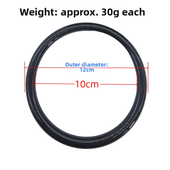 Akrilinė rankena su apvaliu D formos žiedu ir pusapvaliu laikikliu maišai, DIY priedas, atsparus vandeniui, gaivus ir saldus stilius