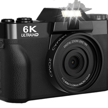 Cameră foto mirrorless cu senzor CMOS, 6400 pixeli activi, video 1080p, stabilizare electronică a imaginii, fotografiere de noapte