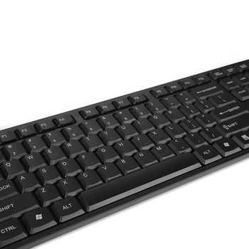 Deli 2168 žičana tipkovnica, 104 tipke, USB, vodootporna, s optičkim prekidačima, za desktop