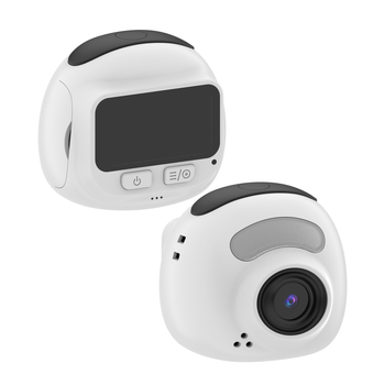 K15 Selfie kamera kampuso vlogui, 8MP CMOS, 1080P HD vaizdo įrašas, 1,47 colių LCD, USB 2.0, Elektroninis vaizdo stabilizavimas