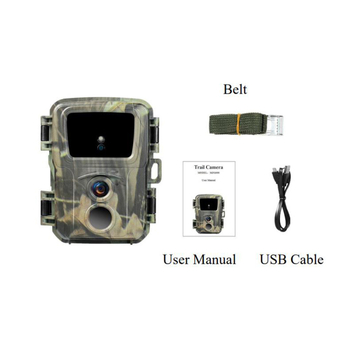 MINI600 Vanjska all-in-one sigurnosna kamera s CMOS senzorom, 1080p noćno viziranje, 24MP snimke, širokokutni objektiv, MicroSD pohrana