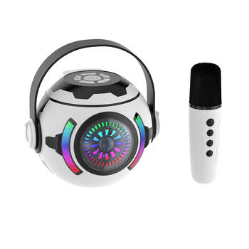 Bluetooth zvučnik s basom i LED svjetlima – Mini prijenosni vanjski sustav za zvuk (5W, Bluetooth 5.3, 100Hz-20kHz, SNR ≥85dB, domet 10 m)