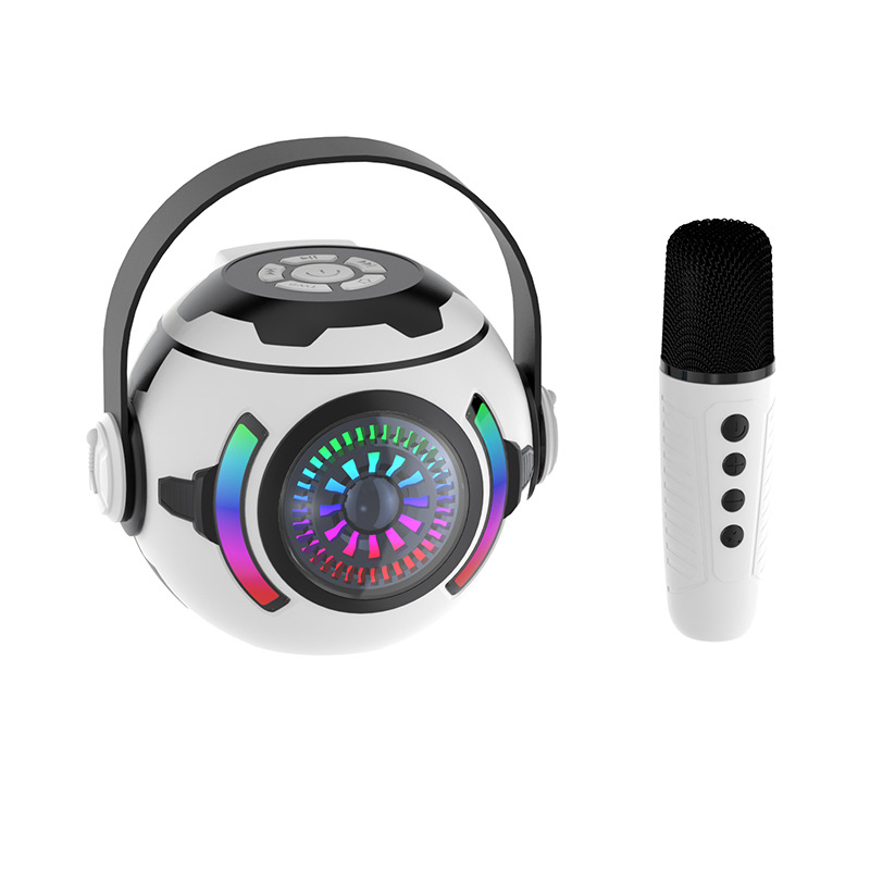 Bluetooth zvučnik s basom i LED svjetlima – Mini prijenosni vanjski sustav za zvuk (5W, Bluetooth 5.3, 100Hz-20kHz, SNR ≥85dB, domet 10 m)