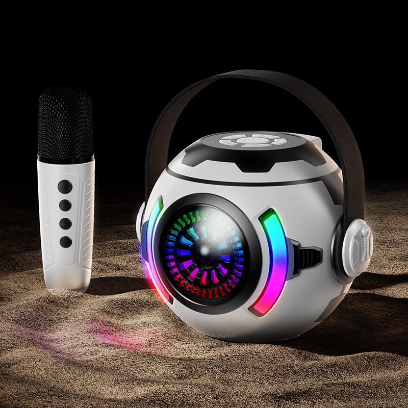 Bluetooth zvučnik s basom i LED svjetlima – Mini prijenosni vanjski sustav za zvuk (5W, Bluetooth 5.3, 100Hz-20kHz, SNR ≥85dB, domet 10 m)
