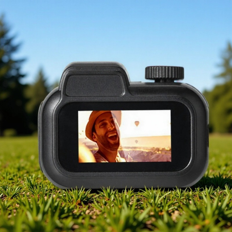 Dječja kamera s zaslonom Y3000S – 4x optički zum, 2 MP CCD senzor, 1080p snimanje, 0,96-inčni LCD zaslon, elektronička stabilizacija slike