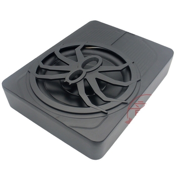 Automašīnas skaņu zemfrekvenču subwoofer ar iekšējo pastiprinātāju, 800W, 2.5Ω, 20Hz-150Hz, 91-100dB, alumīnija sakausējuma korpuss