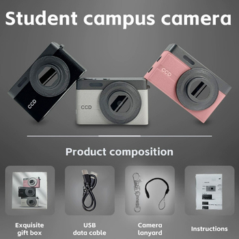 Xinkeda Mini USB Punjiva Kamera X2, 0,96-inčni LCD, 1.0 MP, SD/TF kartica, ABS kućište, 30 minuta baterije, Video i Fotografije
