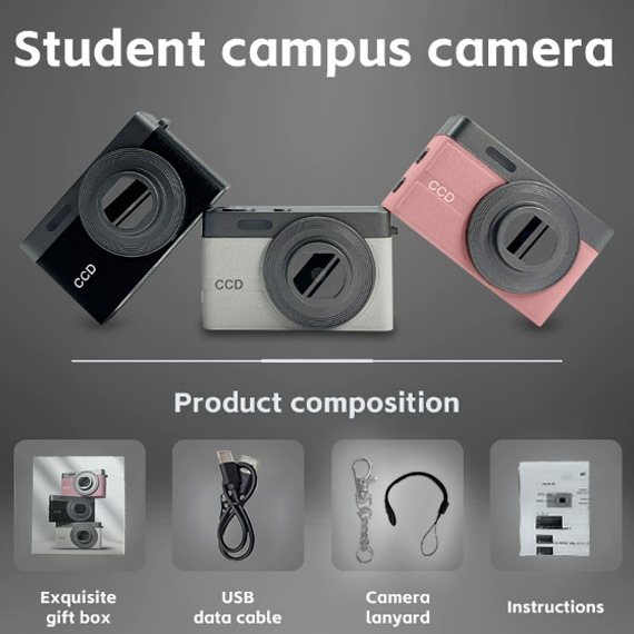 Xinkeda Mini USB Punjiva Kamera X2, 0,96-inčni LCD, 1.0 MP, SD/TF kartica, ABS kućište, 30 minuta baterije, Video i Fotografije