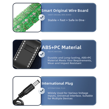 Napájací adaptér 12V 3A pre NVR, bezpečnostné kamery a smerovače, hmotnosť 100 g, kompaktný dizajn
