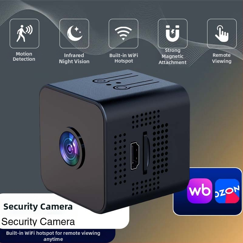 X1 1080p Kamera s nočným videním, bezdrôtová Wi‑Fi domáca kamera na dohľad nad dieťaťom – TF karta úložisko, záznam videa a fotiek