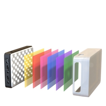 ST-120 LED rasvjeta za dopunu za telefon/DSLR – prijenosno svjetlo za live streaming, 10–50W, 3.7V, tri boje temperature, ručna kontrola