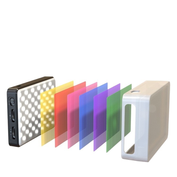 ST-120 LED rasvjeta za dopunu za telefon/DSLR – prijenosno svjetlo za live streaming, 10–50W, 3.7V, tri boje temperature, ručna kontrola