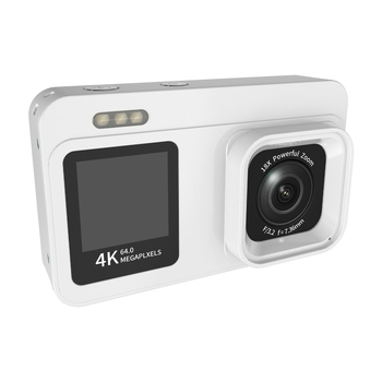 4K digitalna kamera s CMOS senzorom od 64 MP, 18x optički zum, 2,8-inčni LCD zaslon, mono mikrofon