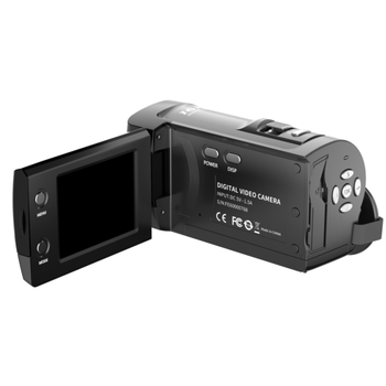 FE60 2K HD digitalna kamera za prijenosno snimanje — CMOS senzor, 2,4 inča LCD, elektronička stabilizacija, USB 2.0, litijska baterija