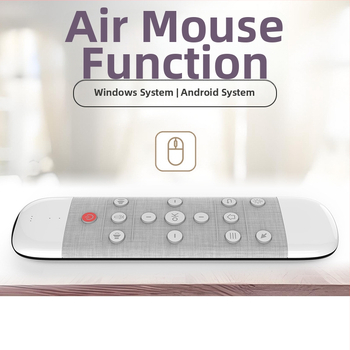 Air Mouse Q40 Bezvadu 2.4G ar balss vadību, divpusēja tastatūra, infrarētais skārienjūtīgais panelis, izgaismots tālvadības pults