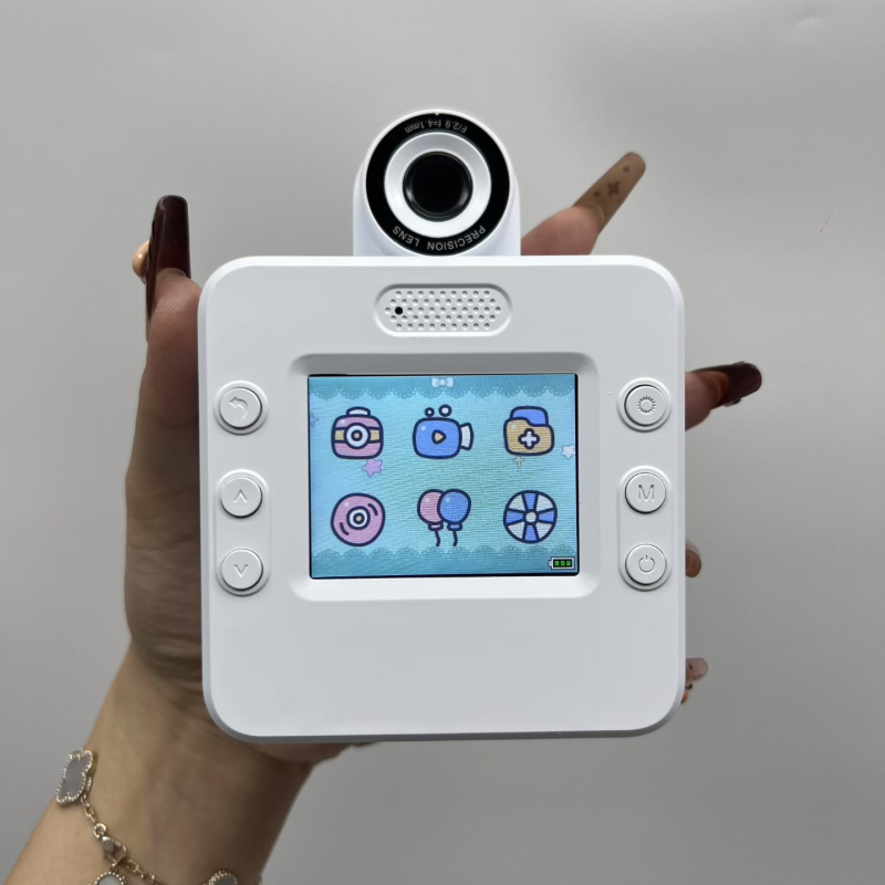 A30 Detská Digitálna Kamera pre Deti s Farebným a Termálnym Tlačom, 40MP+ Senzor, TF Karta, Nahrávanie Videa a Fotografovanie