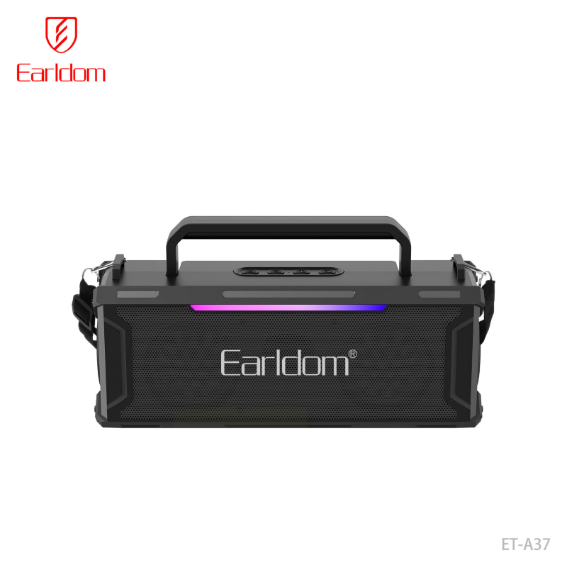 Boxă Bluetooth cu subwoofer încorporat și LED, 30W, IPX5, Bluetooth 5.3, 100Hz-20kHz, baterie 2000–4000mAh